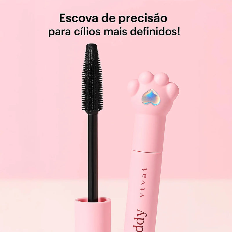 Vivai Pink Duck Teddy Eyelash Mask-Volume and Stretch