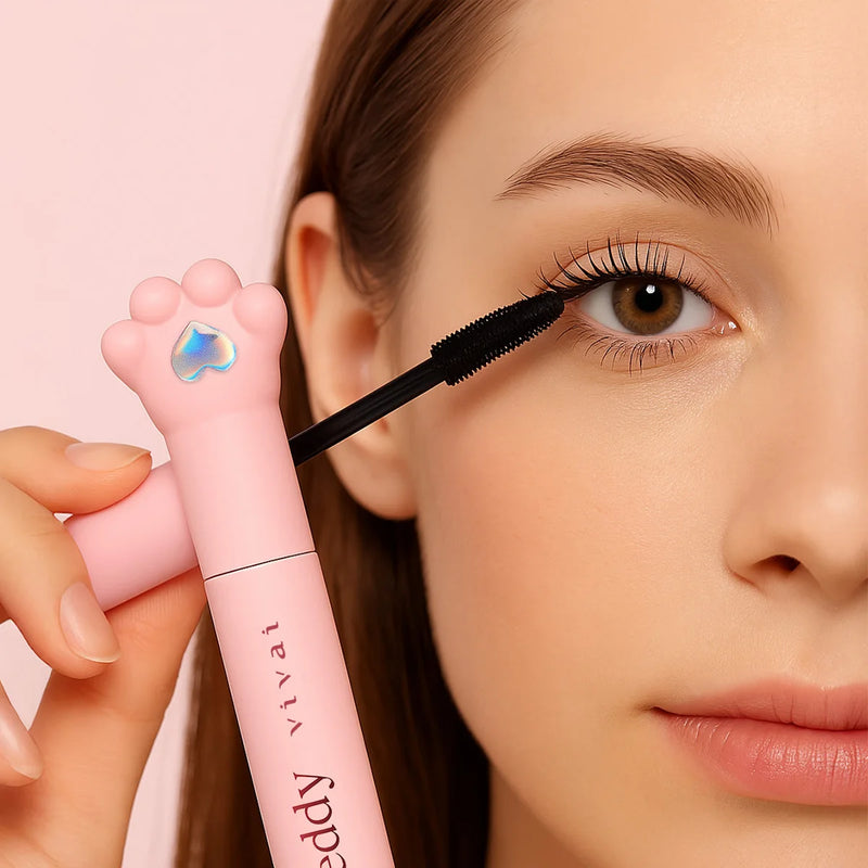 Vivai Pink Duck Teddy Eyelash Mask-Volume and Stretch