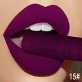 QIBEST Brand 34 Colors Waterproof Matte Nude Lipstick Lipkit Pigment Dark Red Black Long Lasting Lip Gloss Women Makeup Lipgloss