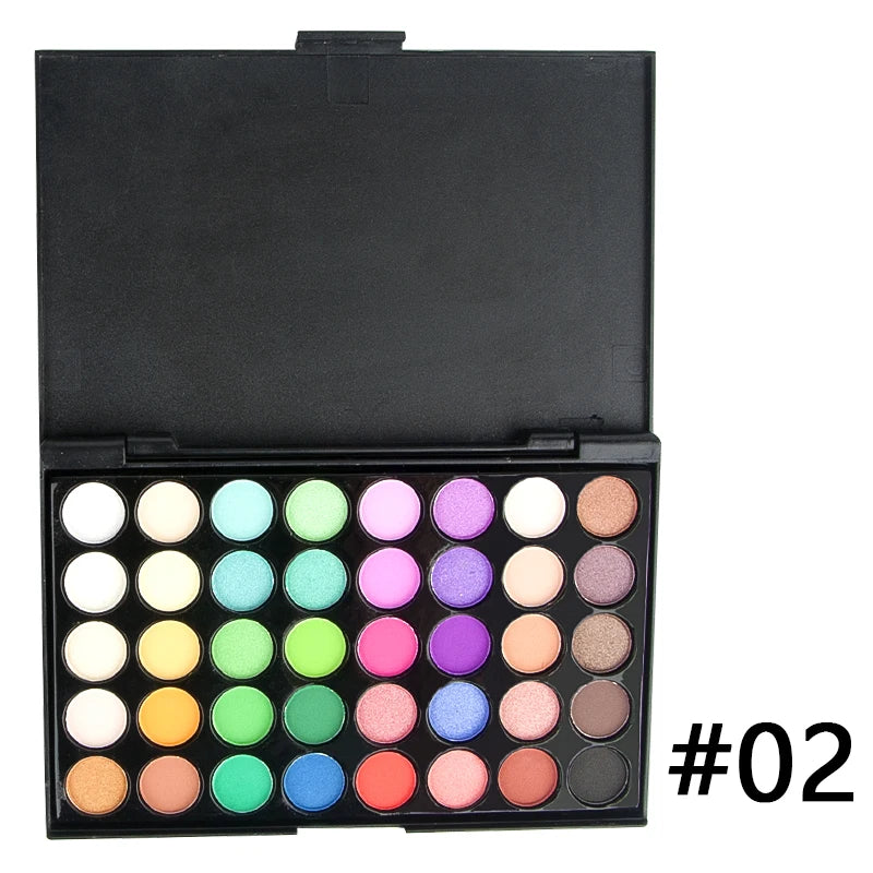 Eyeshadow Palette 29 Colors Eyeshadow Shimmer Glitter Nude Cosmetics Pearlescent Earth Color Eye Makeup Eyeshadow Women's makeup