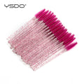 5/50 Pcs Eyelash Brushes False Eye Lashes Extension Tools Eyebrow Brush Mascara Wands Applicator Spoolers Lashes Cosmetic Tool
