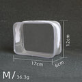 Transparent PVC Bags Travel Organizer Clear Makeup Bag Beautician Cosmetic Bag Beauty Case Toiletry Bag Make Up Pouch Wash Bags