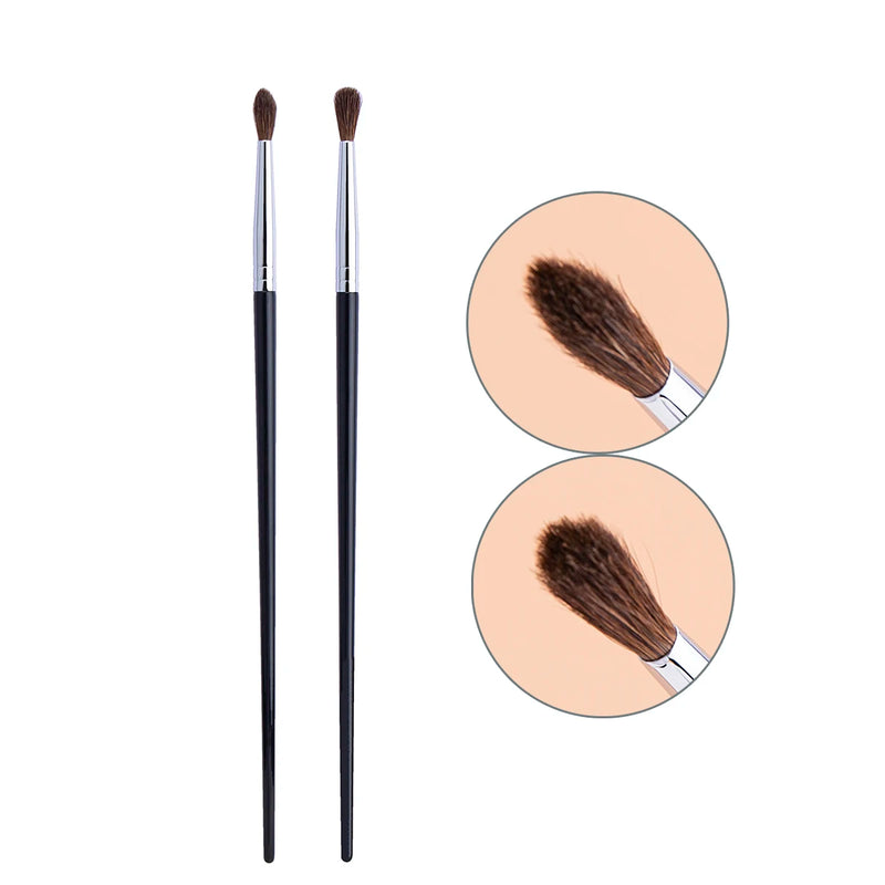 Small Smoky Liner Makeup Brushes Eyeliner Smudge Brush Precision Smudge Makeup Brush Horse Hair Eyeshadow Smudge Brush
