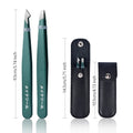 2/4/6Pcs Beauty Tools Eyebrow Tweezer Stainless Steel Hair Removal Clip for Eyelash Extension Tweezer Colorful Professional Make