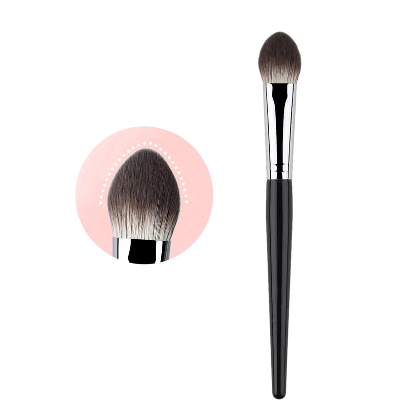 Cream Blush Brush Mimics Fingertip Aplication Stippling Powder Blusher Cream Makeup Brushes Synthetic Hair Blush Make Up Tools