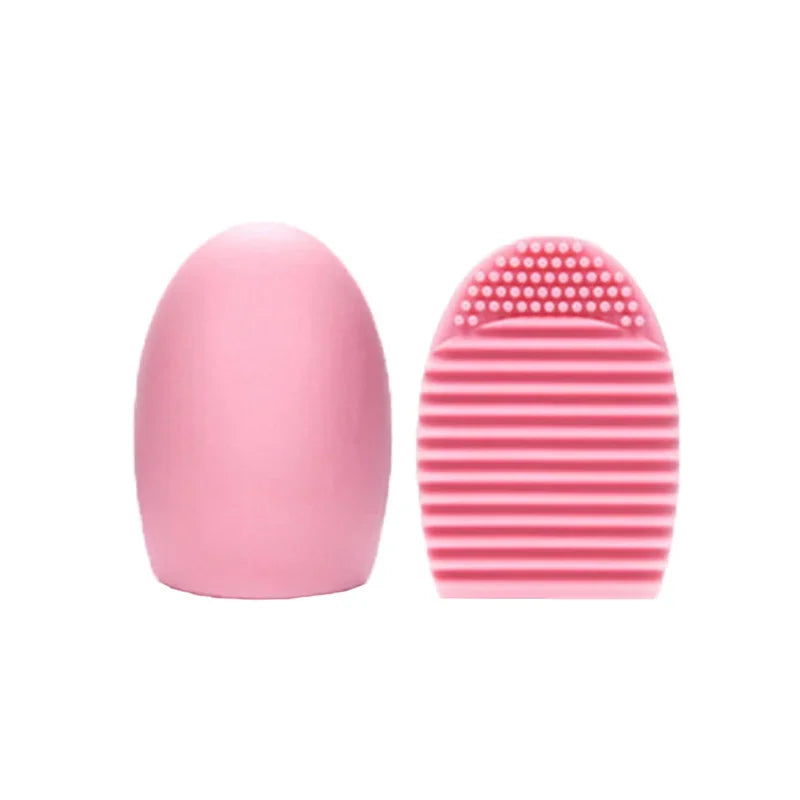 NEW Scrubber Board Wash Brush Cleaner Tool 1PC Silicone Makeup Brush Egg Wash Tools Board Cosmetics Make-Up Brushes