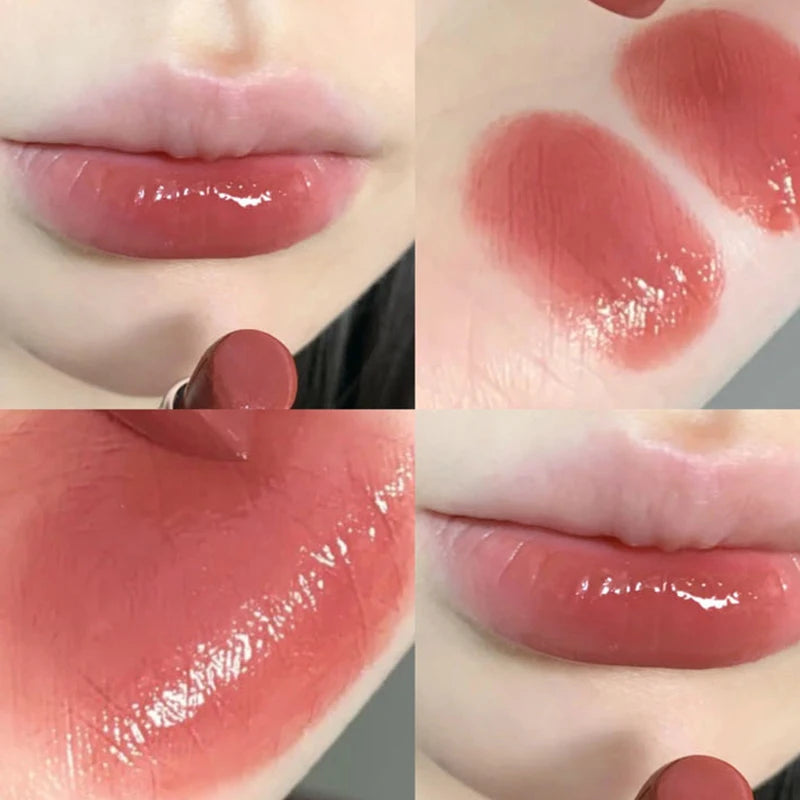 When light, soft and smooth lipstick hydrates moisturizing and white, not easy to stick to the cup