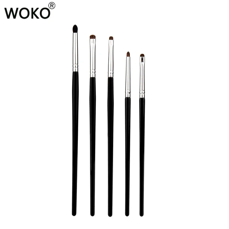Small Smoky Liner Makeup Brushes Eyeliner Smudge Brush Precision Smudge Makeup Brush Horse Hair Eyeshadow Smudge Brush