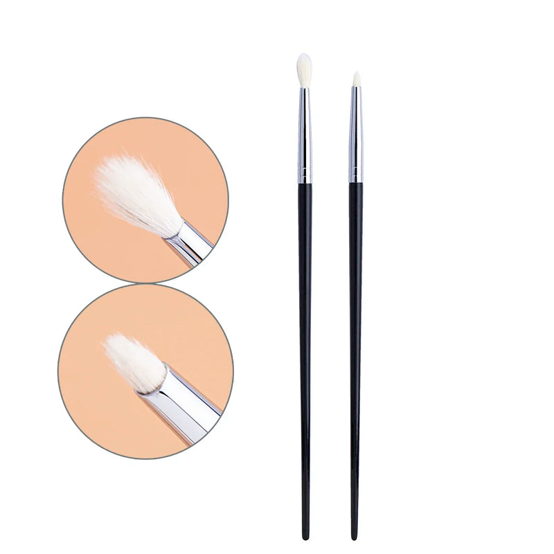 Small Smoky Liner Makeup Brushes Eyeliner Smudge Brush Precision Smudge Makeup Brush Horse Hair Eyeshadow Smudge Brush