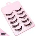 New Manga Lashes Soft Natural Eyelashes Thick False Eyelashes Manga Eyelashes Daily Dating Makeup Eyelashes Lashes Wispy