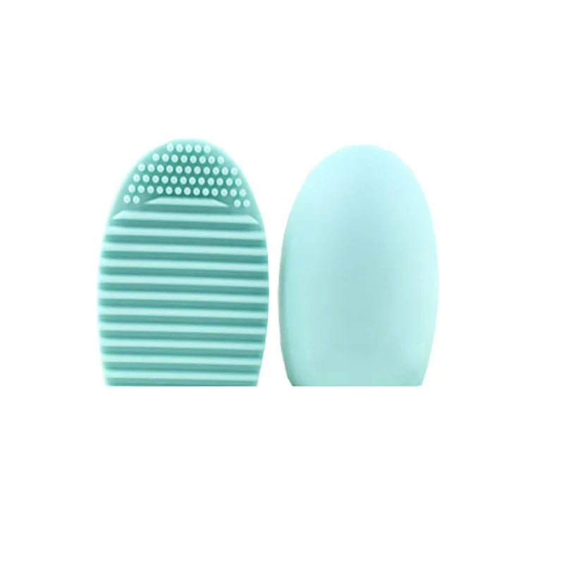 NEW Scrubber Board Wash Brush Cleaner Tool 1PC Silicone Makeup Brush Egg Wash Tools Board Cosmetics Make-Up Brushes