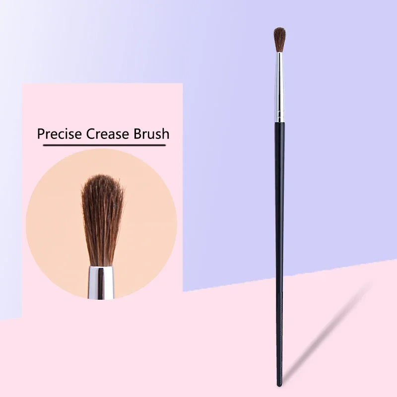 Small Smoky Liner Makeup Brushes Eyeliner Smudge Brush Precision Smudge Makeup Brush Horse Hair Eyeshadow Smudge Brush
