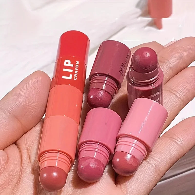 2024 New Lip Glaze Matte Velvet Crayon Lipstick Soft Lip Gloss Cosmetics Lip Tint set