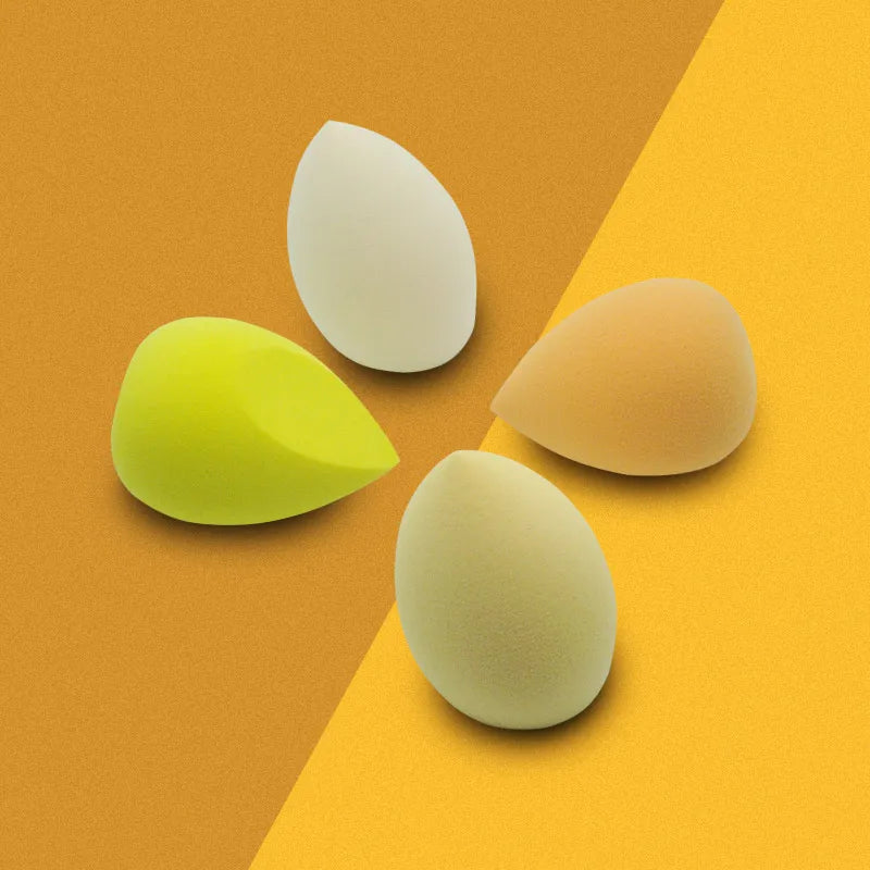 4Pc Beauty Egg Makeup Blender Cosmetic Puff Makeup Sponge Cushion Foundation Powder Sponge Beauty Tool Women Make Up Accessories