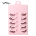 New Half Eyelashes False Lashes 5/10 Pairs 3D Mink Lashes Natural Eyelash Extension Cat Eye Eyelashes Makeup faux Cils maquiagem
