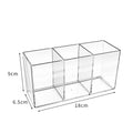 Transparent lipstick Cosmetic Makeup Acrylic Makeup Brush Tool Storage Box Case Make-up Brush Holder Table Organizer Makeup Tool