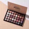 BEAUTY GLAZED NEUTRAL VIBES Matte 40 Colors Highlight Shimmer Eye Shadow Cosmetics Palette Glitter Eyeshadow palette