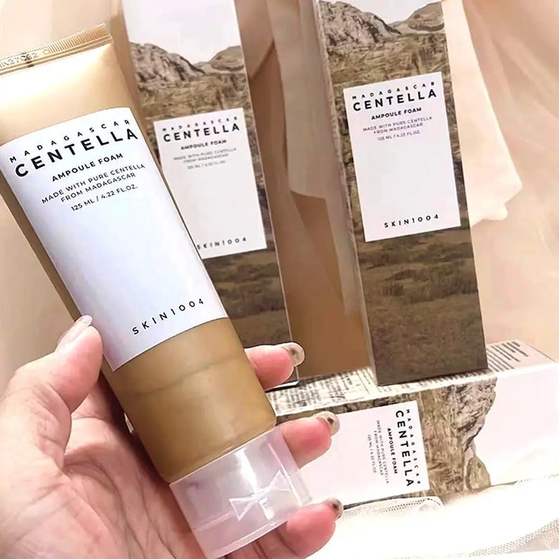 Centella Poremizing Deep Cleansing Foam Oil Control Moisturizing Madagascar Centella Remove Pore-Clogging Skin1004 Skin Care