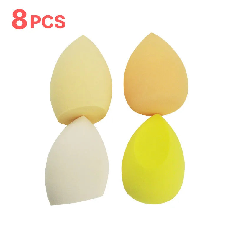 4Pc Beauty Egg Makeup Blender Cosmetic Puff Makeup Sponge Cushion Foundation Powder Sponge Beauty Tool Women Make Up Accessories