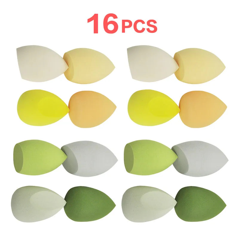 4Pc Beauty Egg Makeup Blender Cosmetic Puff Makeup Sponge Cushion Foundation Powder Sponge Beauty Tool Women Make Up Accessories