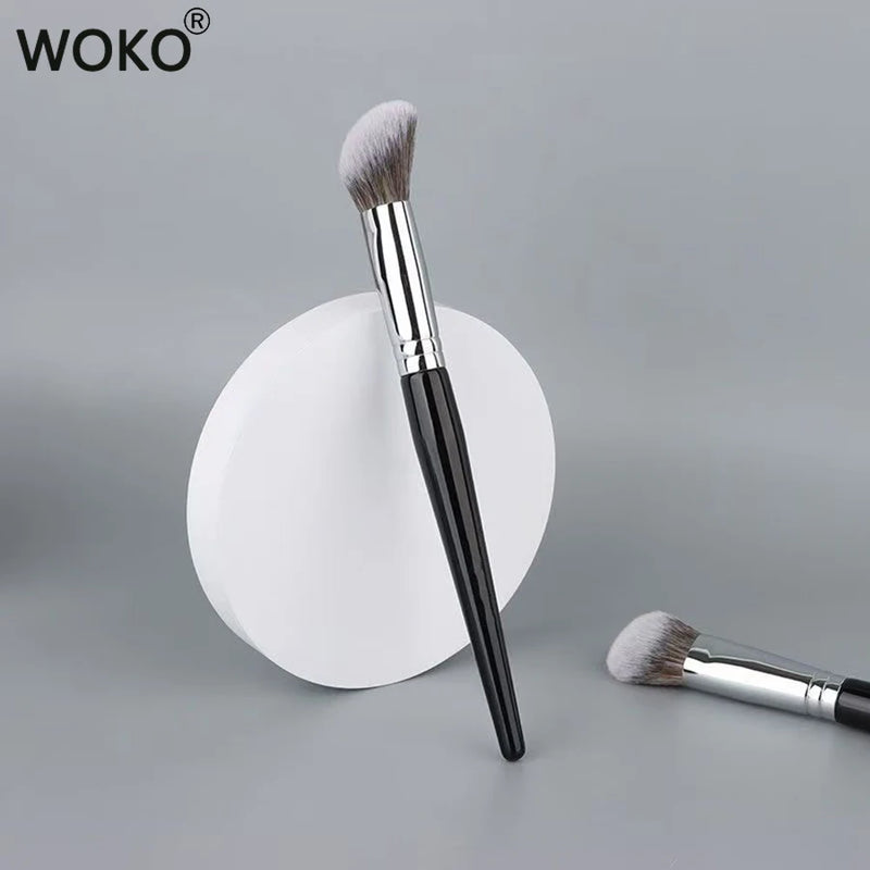 Cream Blush Brush Mimics Fingertip Aplication Stippling Powder Blusher Cream Makeup Brushes Synthetic Hair Blush Make Up Tools
