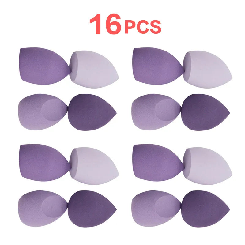 4Pc Beauty Egg Makeup Blender Cosmetic Puff Makeup Sponge Cushion Foundation Powder Sponge Beauty Tool Women Make Up Accessories