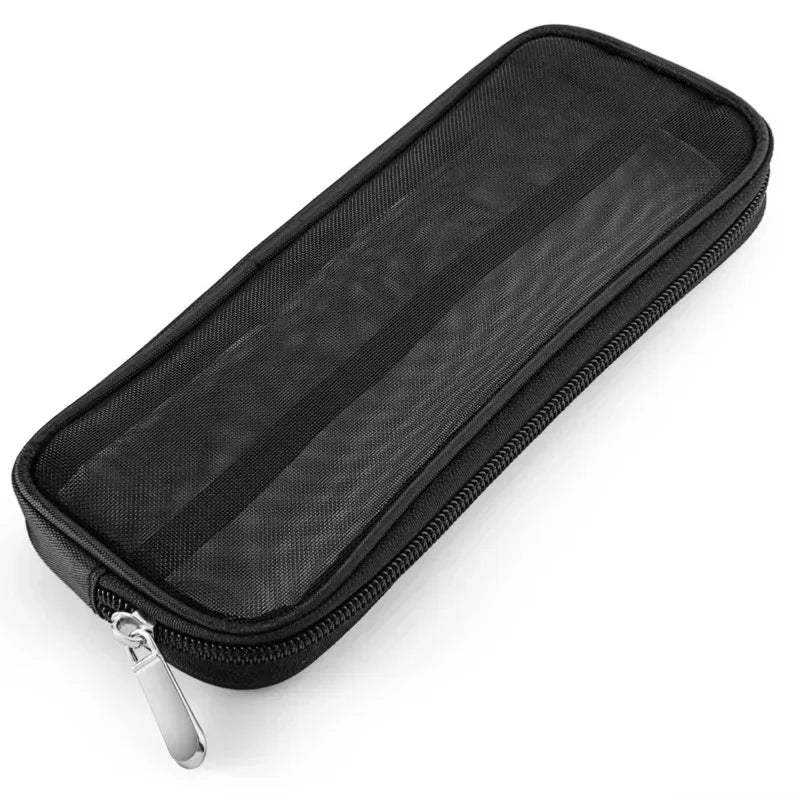 1PCS Women Men Necessary Portable Cosmetic Bag Transparent Travel Organizer Fashion Large Black Toiletry Bags Makeup Pouch