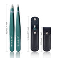 2/4/6Pcs Beauty Tools Eyebrow Tweezer Stainless Steel Hair Removal Clip for Eyelash Extension Tweezer Colorful Professional Make