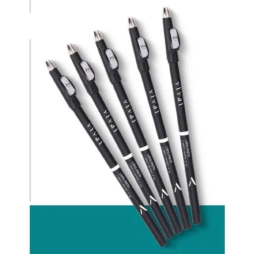 Black Eyeliner Eye Pencil with 2034 Vivai Sharpener