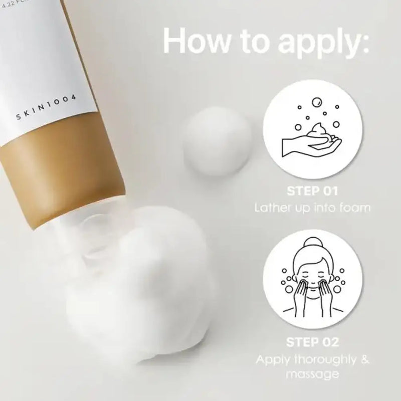 Centella Poremizing Deep Cleansing Foam Oil Control Moisturizing Madagascar Centella Remove Pore-Clogging Skin1004 Skin Care
