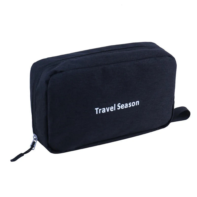 Waterproof Men Hanging Cosmetic Bag Travel Organizer Makeup Bag for Women Necessaries Make Up Case Wet and Dry Wash Toiletry Bag