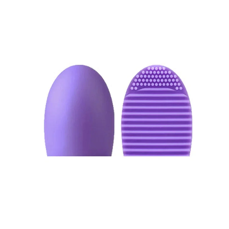 NEW Scrubber Board Wash Brush Cleaner Tool 1PC Silicone Makeup Brush Egg Wash Tools Board Cosmetics Make-Up Brushes