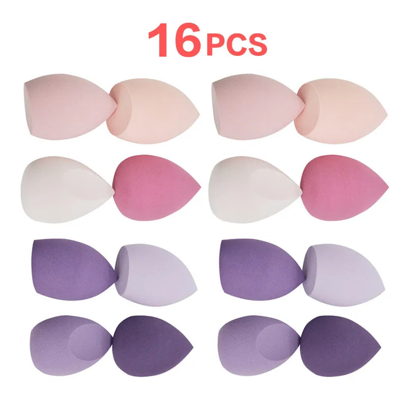 4Pc Beauty Egg Makeup Blender Cosmetic Puff Makeup Sponge Cushion Foundation Powder Sponge Beauty Tool Women Make Up Accessories