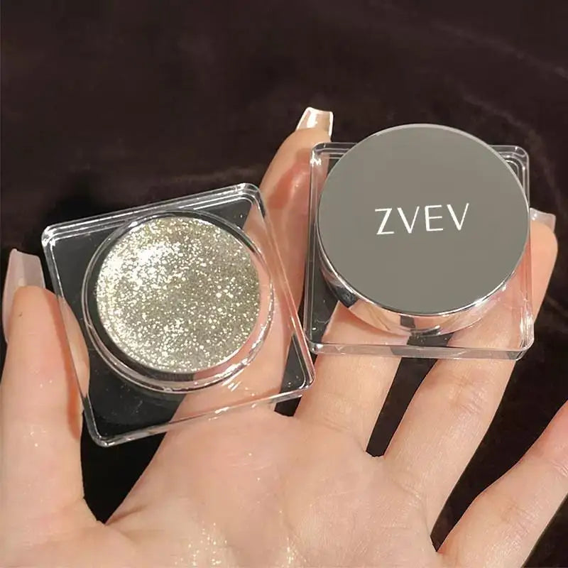 Natural gloss pearlescent matte diamond eyeshadow eye makeup high-end atmosphere