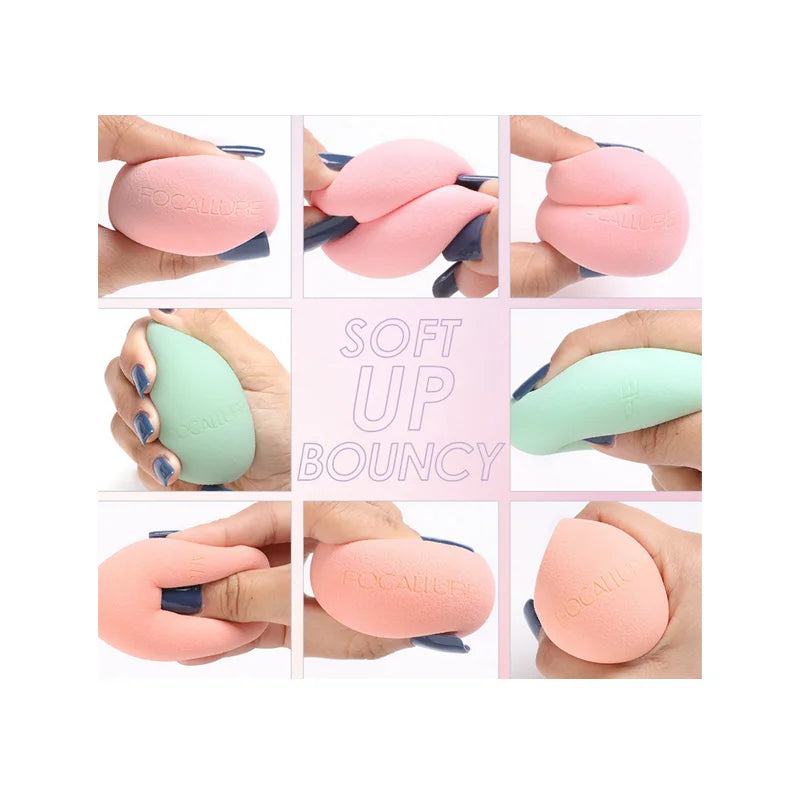 Professional makeup Soft Puff Microfiber Velvet Powder Concealer Sponge Tool make up accessoriesinstrumentos de maquillaje