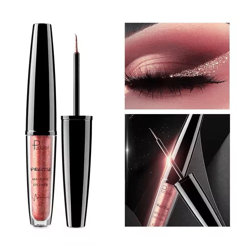 16 Colors Liquid Eyeliner Waterproof Long-lasting Silkworm Highlighter Colored Eyeliner Non-Flowering Eyeliner Eye Makeup