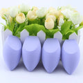 10pcs Black Makeup Applicator Super Soft Sponge Powder Blender Smooth Foundation Contour Blending Puff