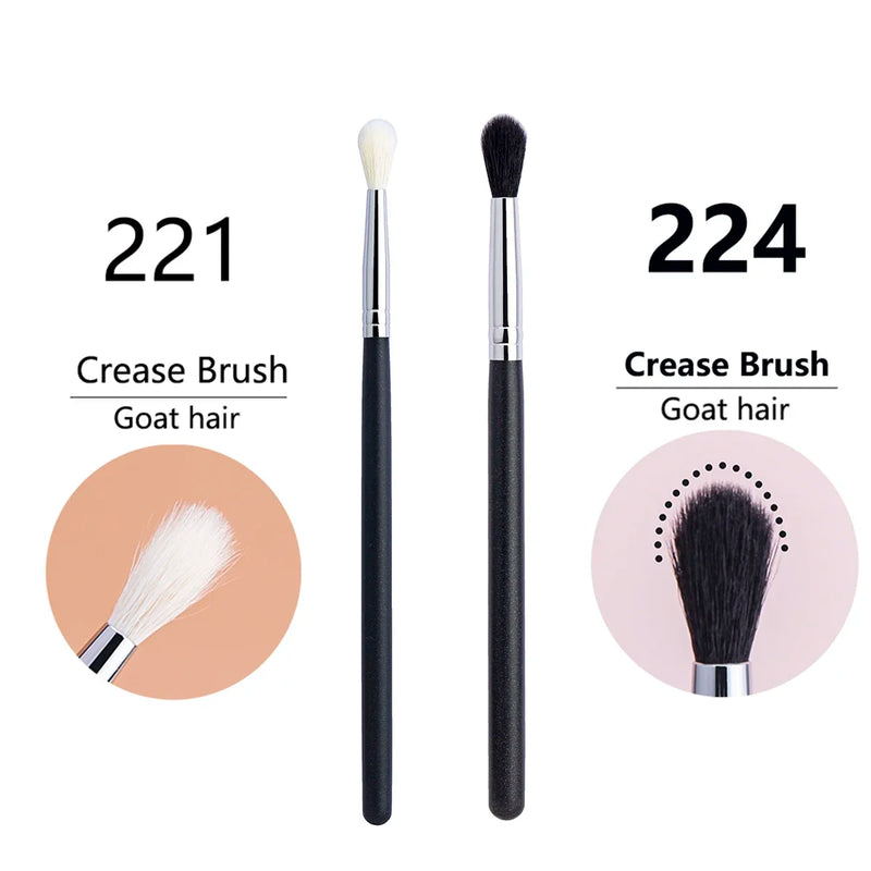 Makeup Eyeshadow Brushes Flat Eye Shadow Shader crease Blending Brushes Goat Hair Eye Shadow Liquid Cream Powder Make Up Tool