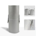 PU Leather Makeup Brush Bucket Portable Travel Cosmetic Bag Multi-Function Dust-Proof Waterproof Makeup Brush Cylinder