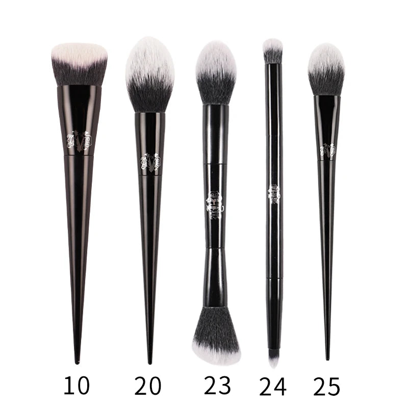 Kat Von D  Makeup Brush Set & Kit Foundation Blush Highlight Concealer Powder Sculpting Eyeshadow Brush KVD Brand Makeup Brush